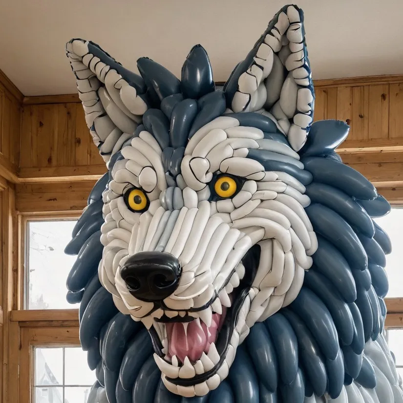 chat with ai character: Balloon wolf