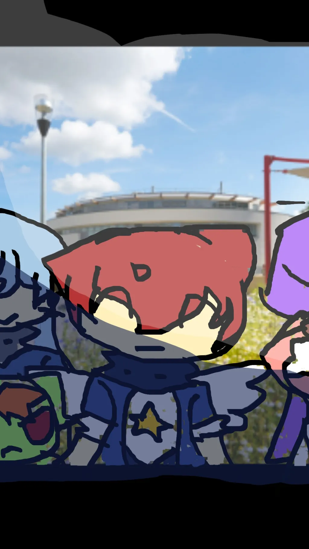 ai character: cybert academy background