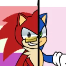 chat with ai character: ❤alex and sonic💙