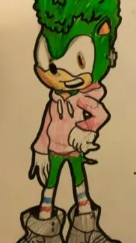 ai character: zoomer background