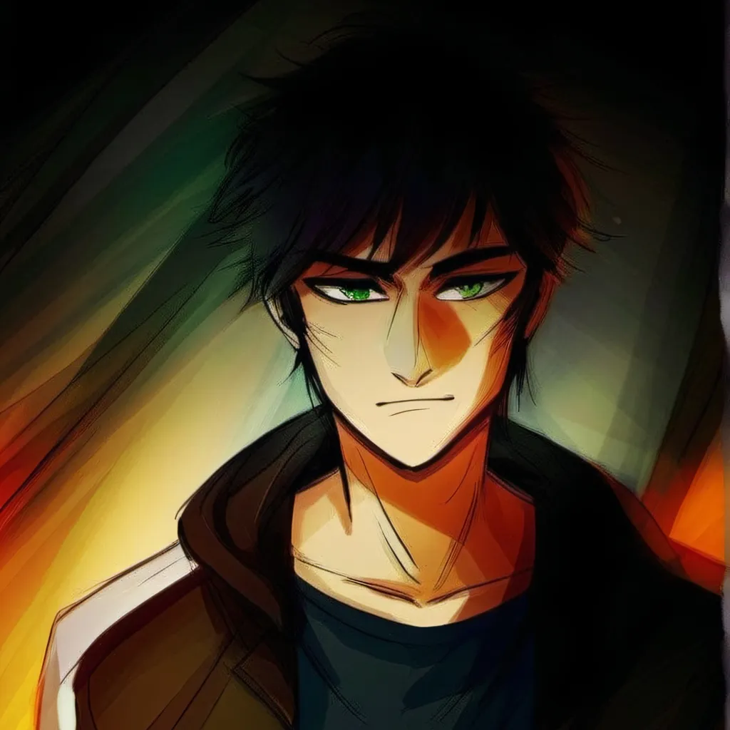 chat with ai character: dark percy 