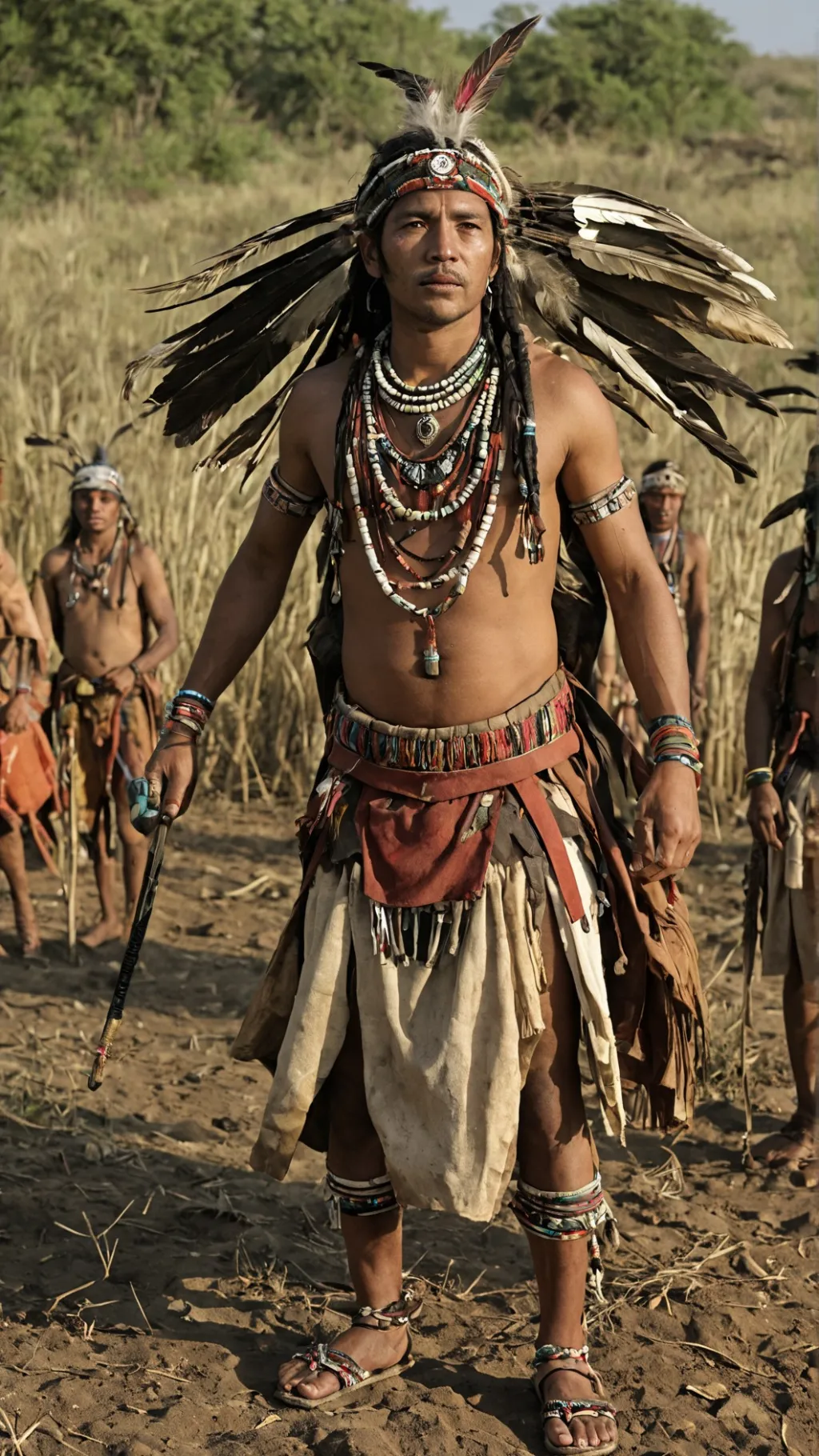 ai character: Negrito Ayta background