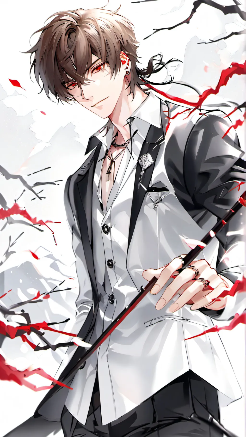 ai character: Leon background