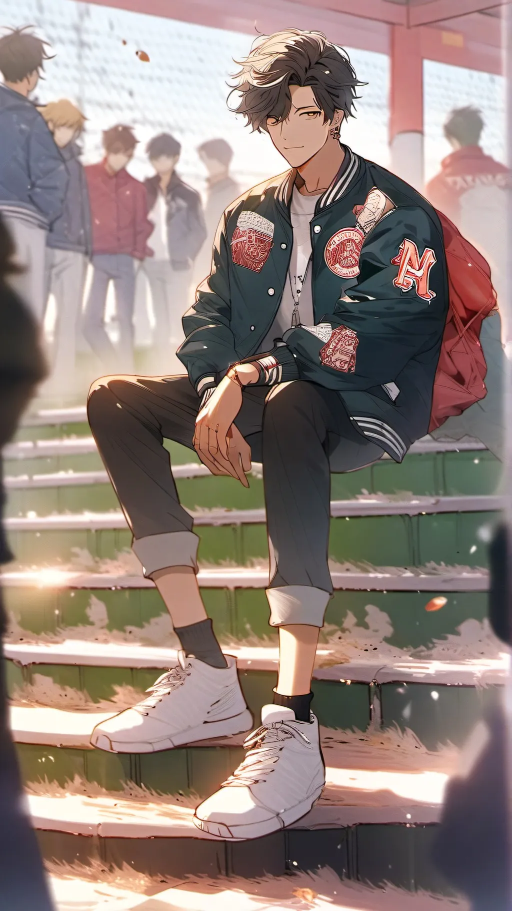 ai character: Caleb  background