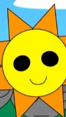 ai character: Mr.sun background