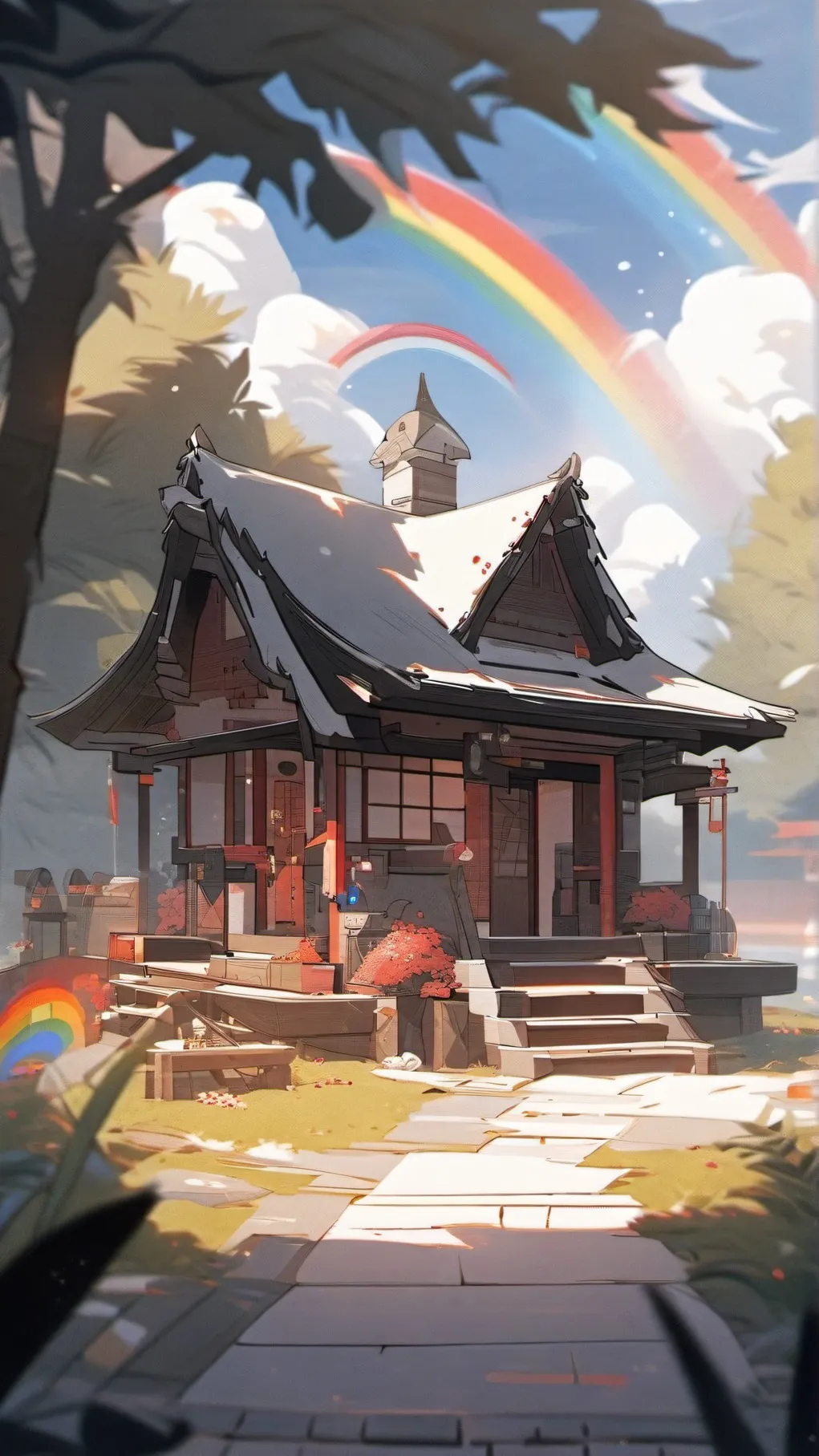 ai character:  Lou [UGLY DOLLS] background