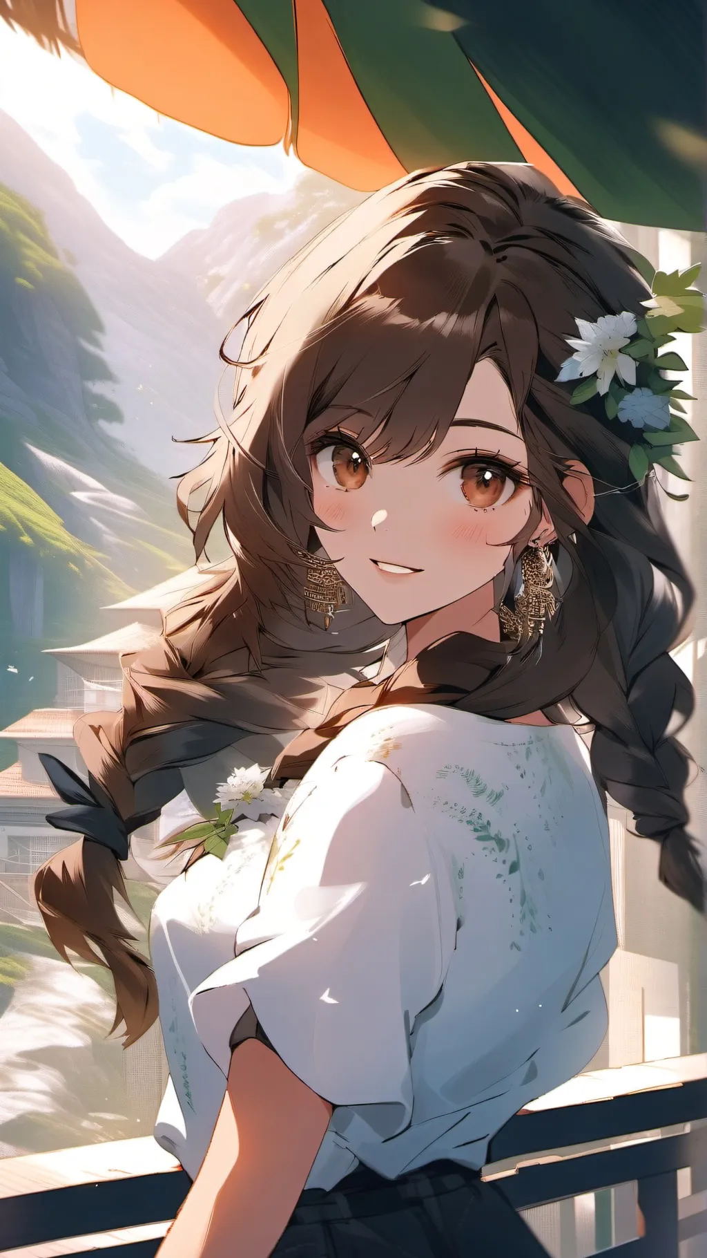 ai character: Audrey background