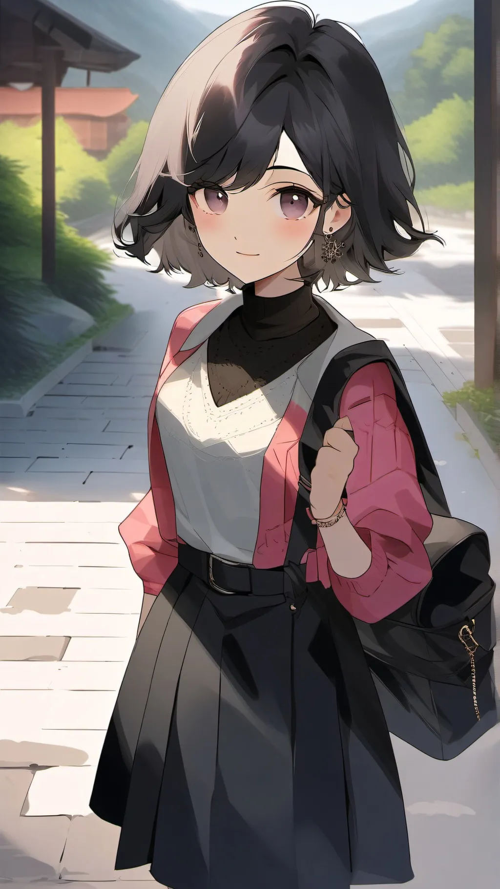 ai character: Zuza  background