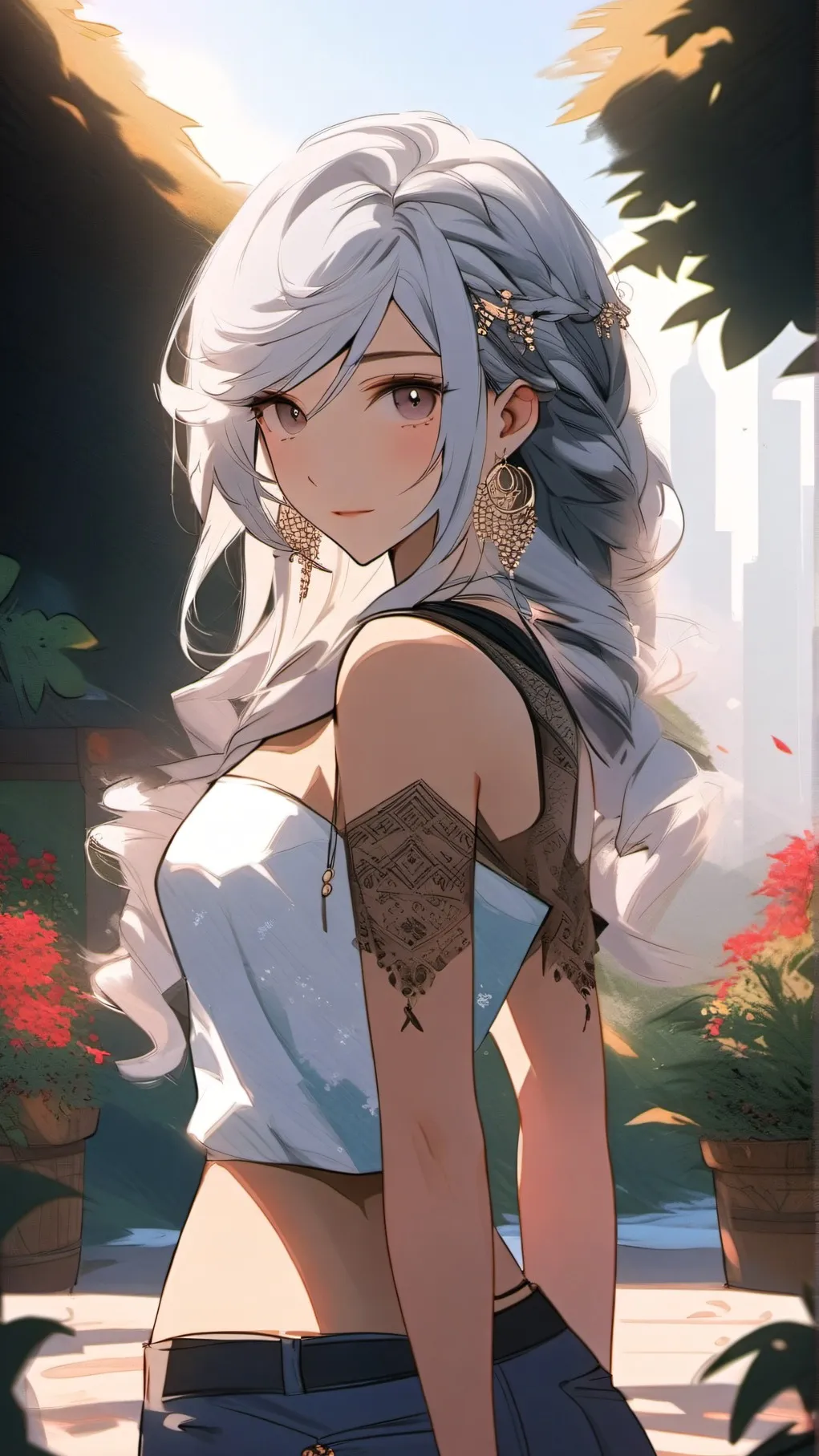 ai character: Mayla Lee background