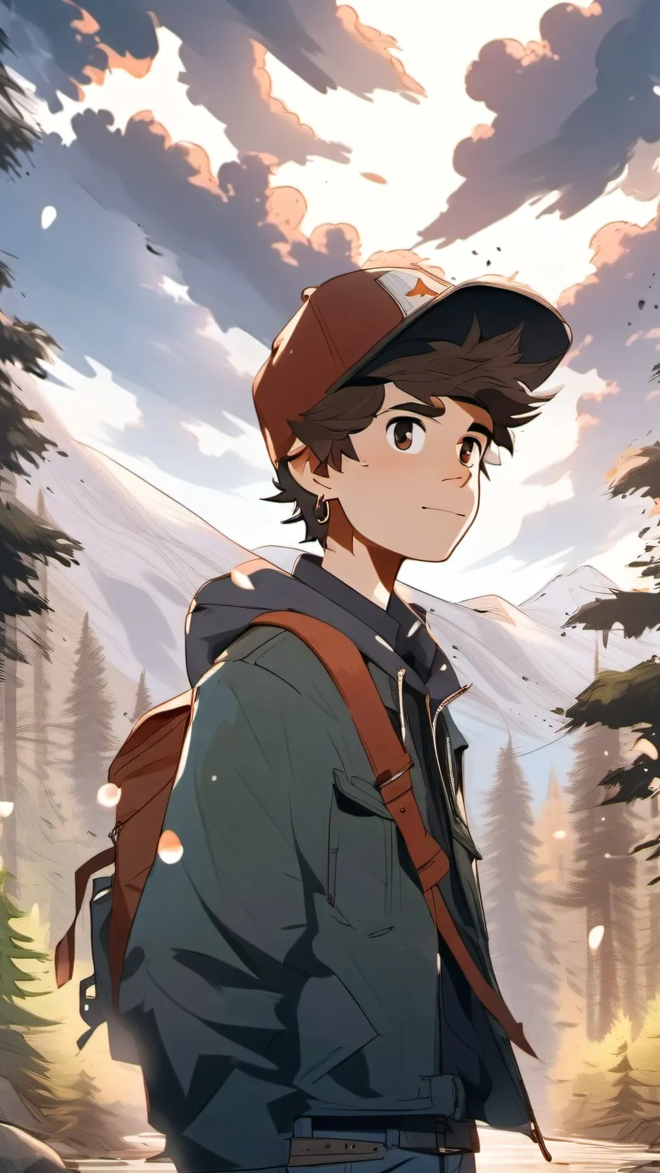 ai character: dippper background