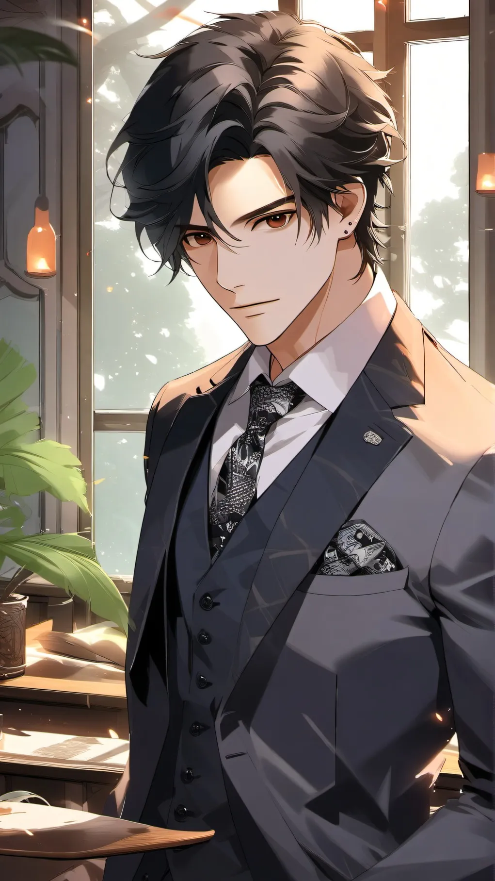 ai character: Darumuck background