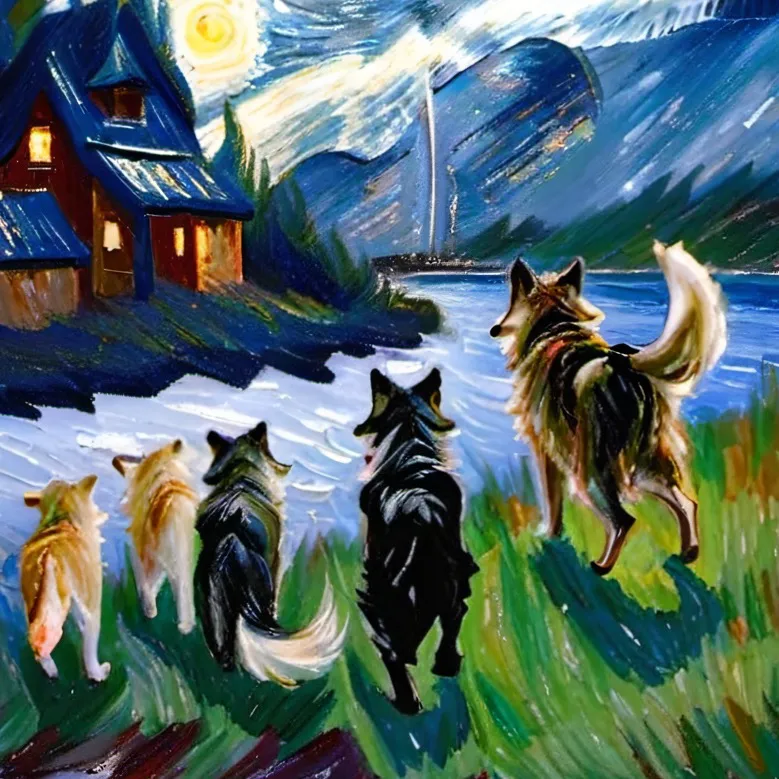 chat with ai character: The wolf pack!.
