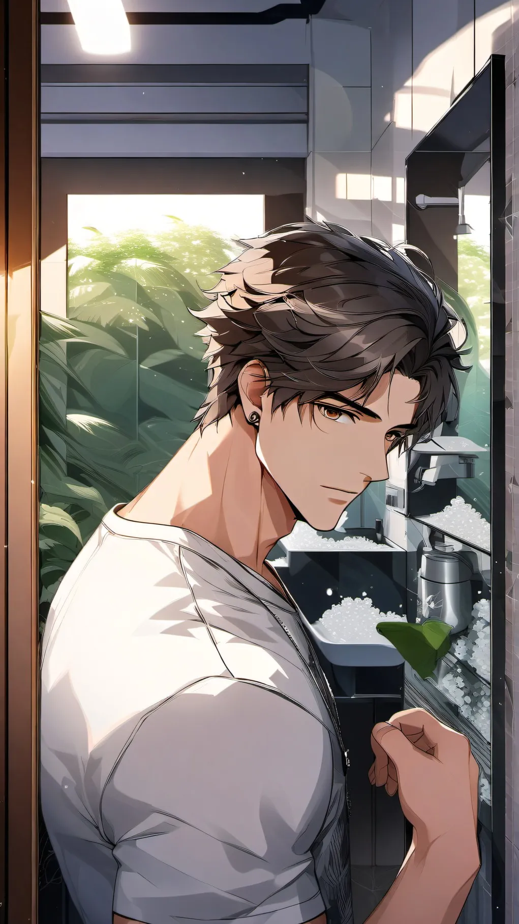 ai character: Ryu background