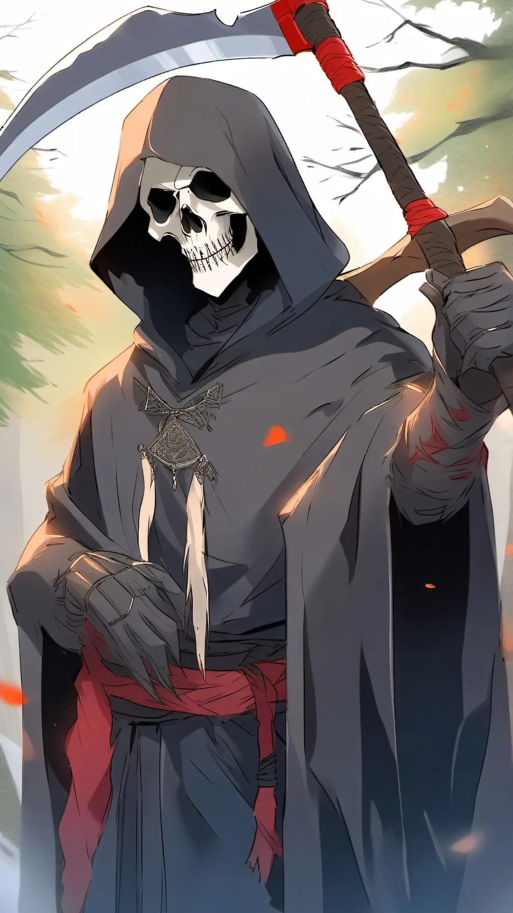 ai character: SOUL TAKER background