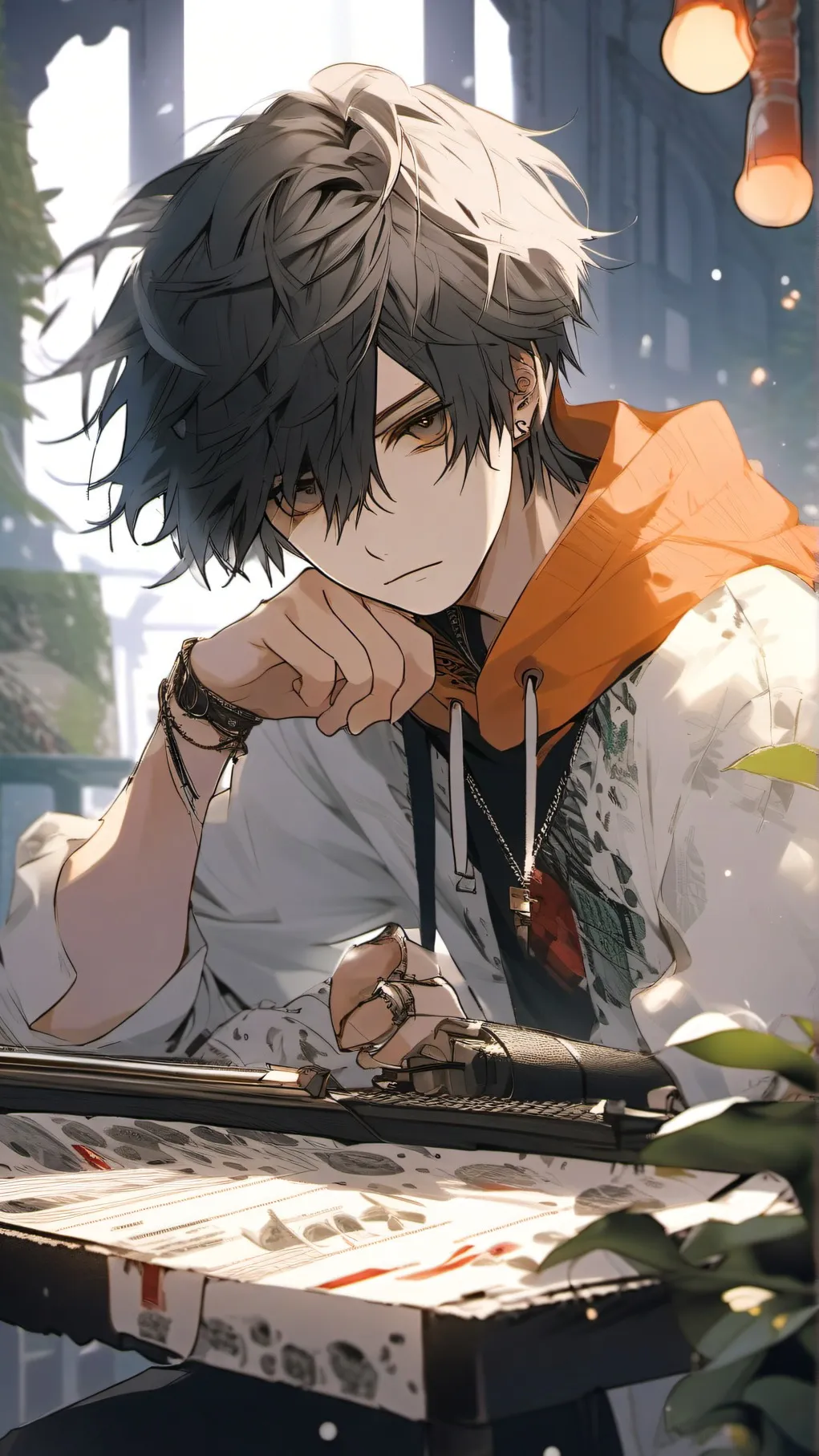 ai character: Axel background