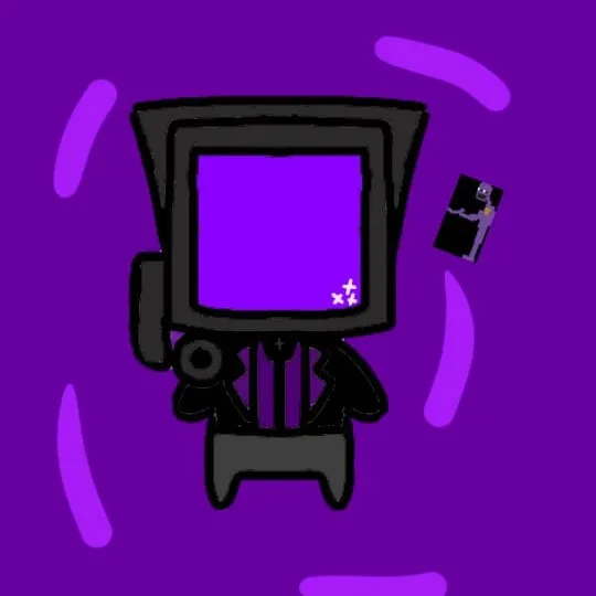 chat with ai character: Purple Cameraman