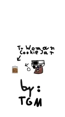 ai character: Chibi Tv woman Pt2 background