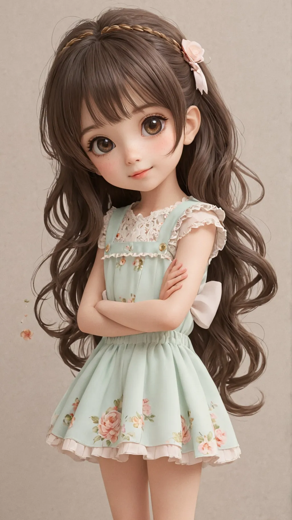 ai character: Lia the sprunki background