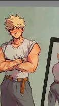 ai character: Bakugo katsuki BL background