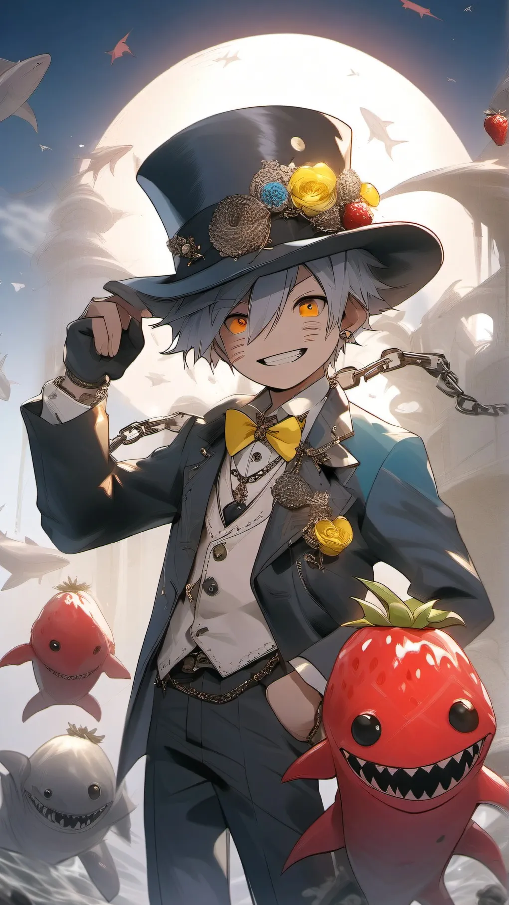 ai character: kid sammy background