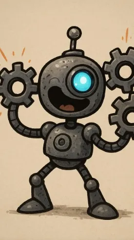 ai character: .!Sprocket!. background