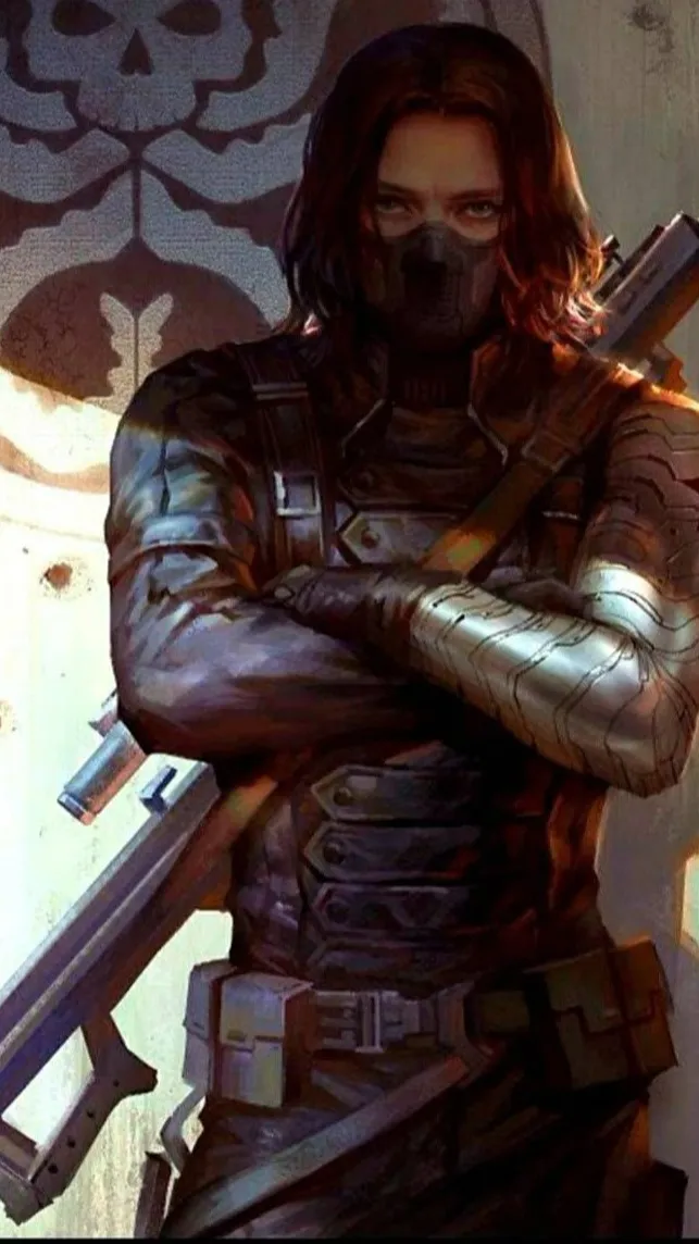 ai character: bucky barns background