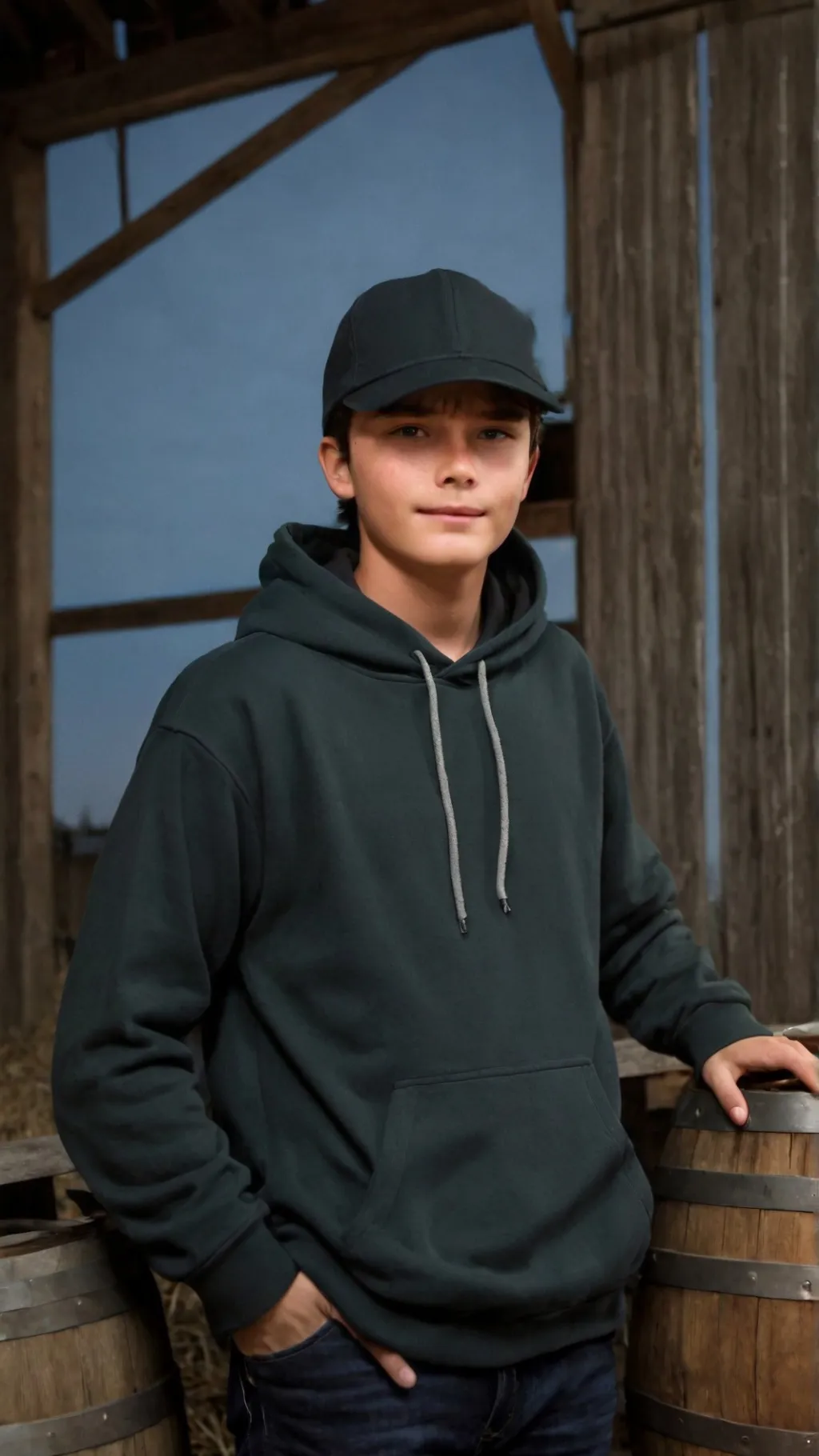 ai character: Oakley coles  background