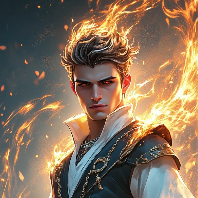 chat with ai character: /The fire element\