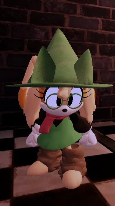 ai character: Ralsei Cream (OM) background