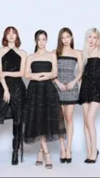 ai character: blackpink background