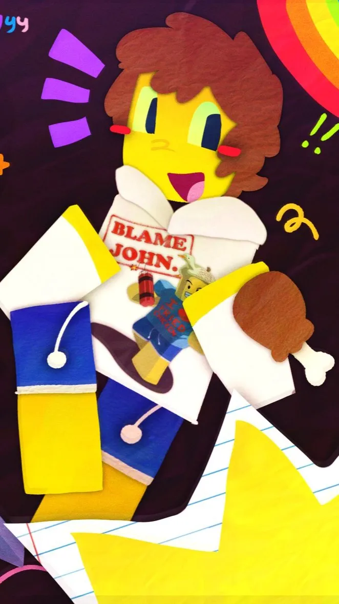 ai character: Shedletsky x 007n7 background