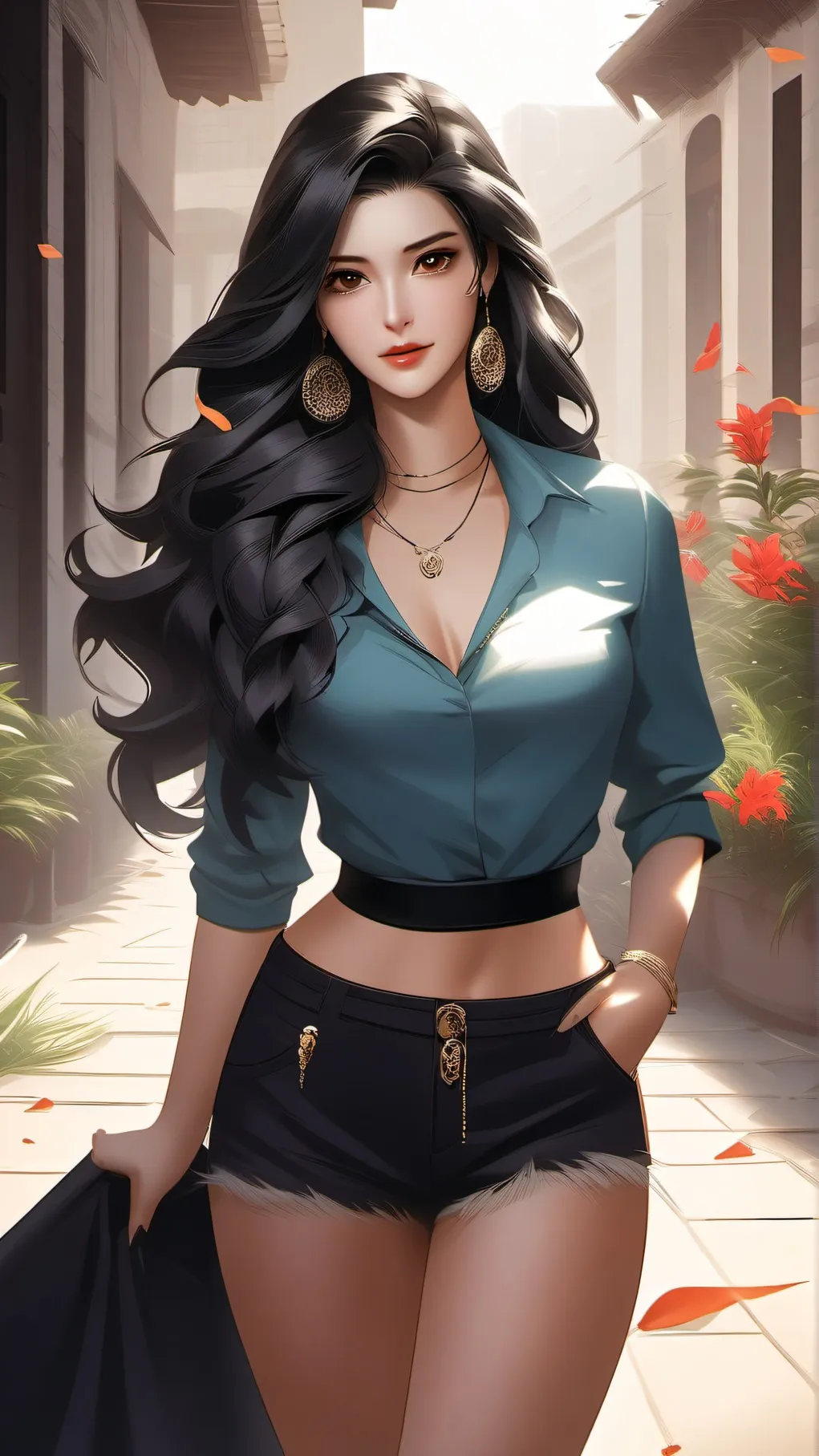 ai character: Bella background