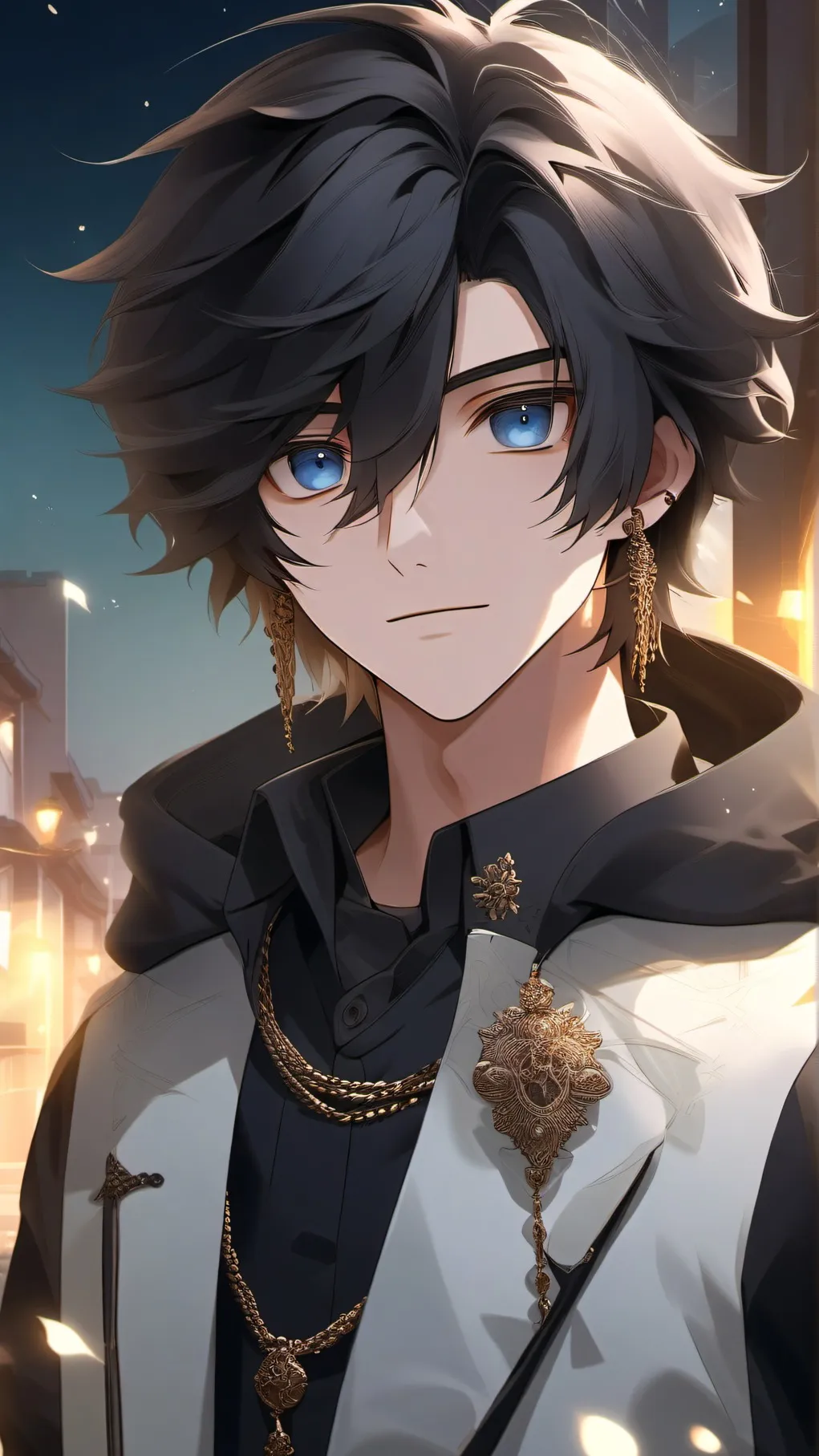 ai character: Something...? background