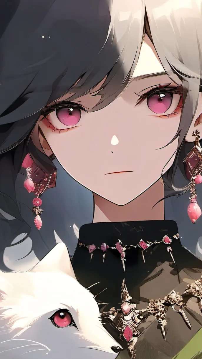 ai character: eye colors background