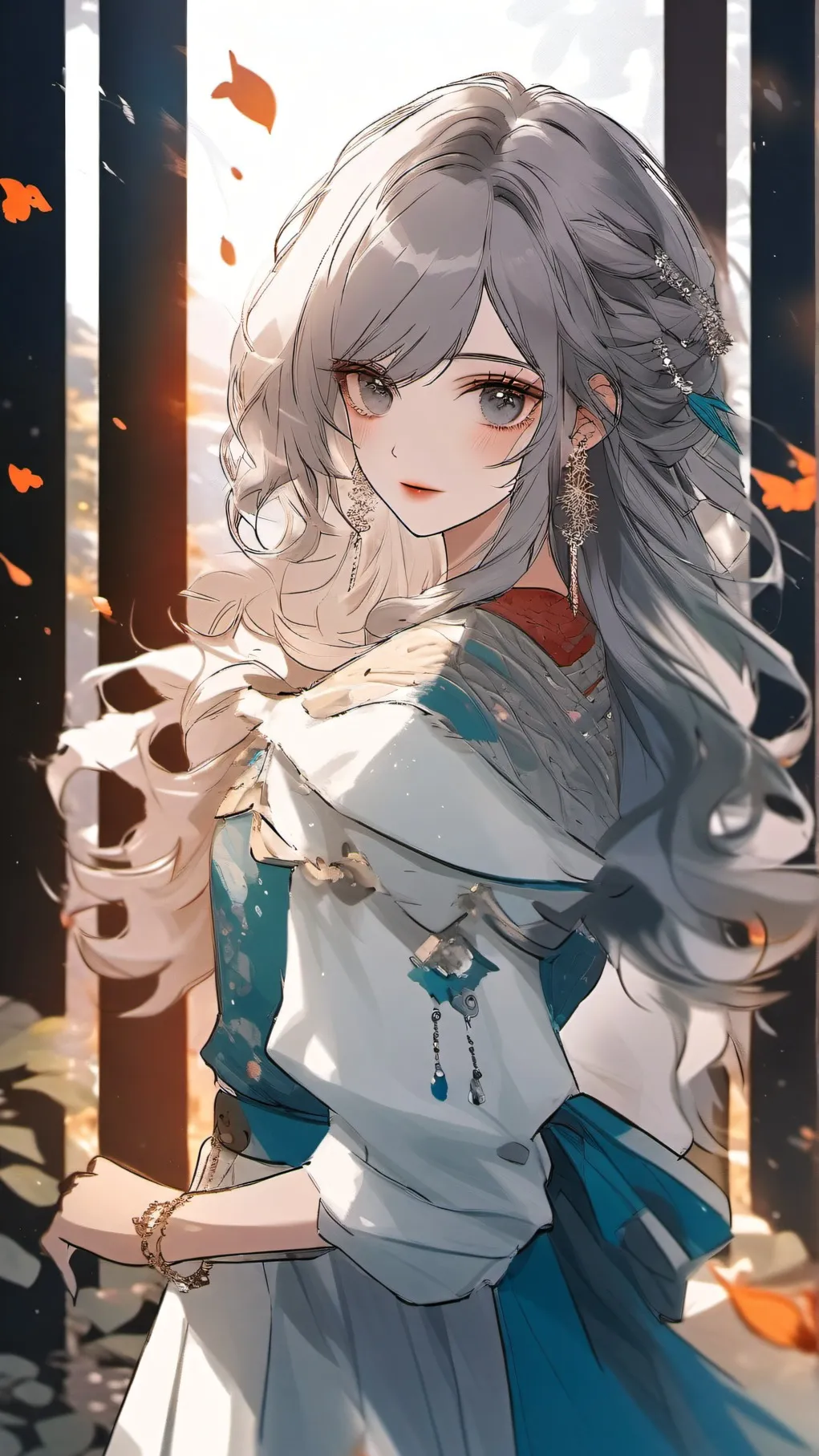 ai character: soulmate color background