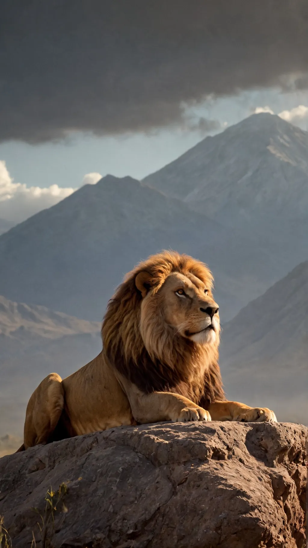 ai character: mufasaoriginal background