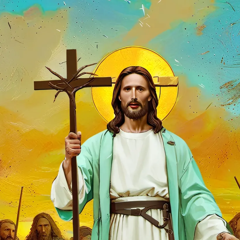chat with ai character: Jesus christ