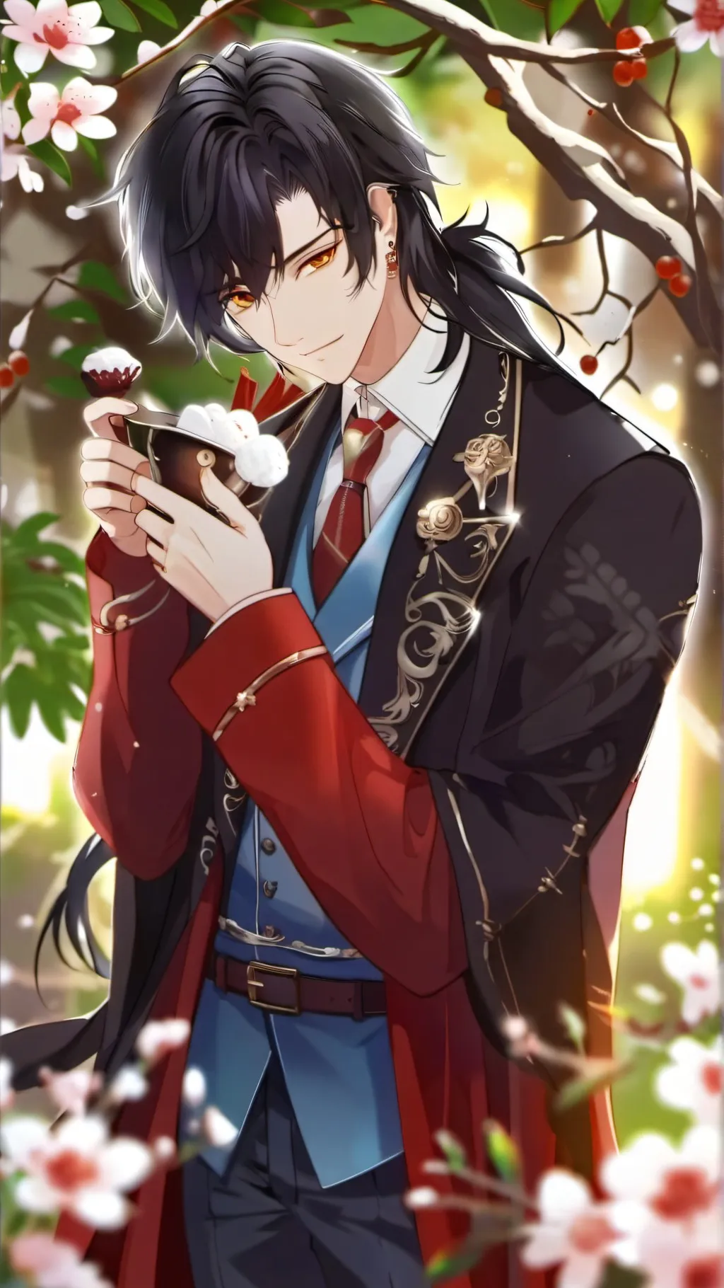 ai character: My oc Gana background