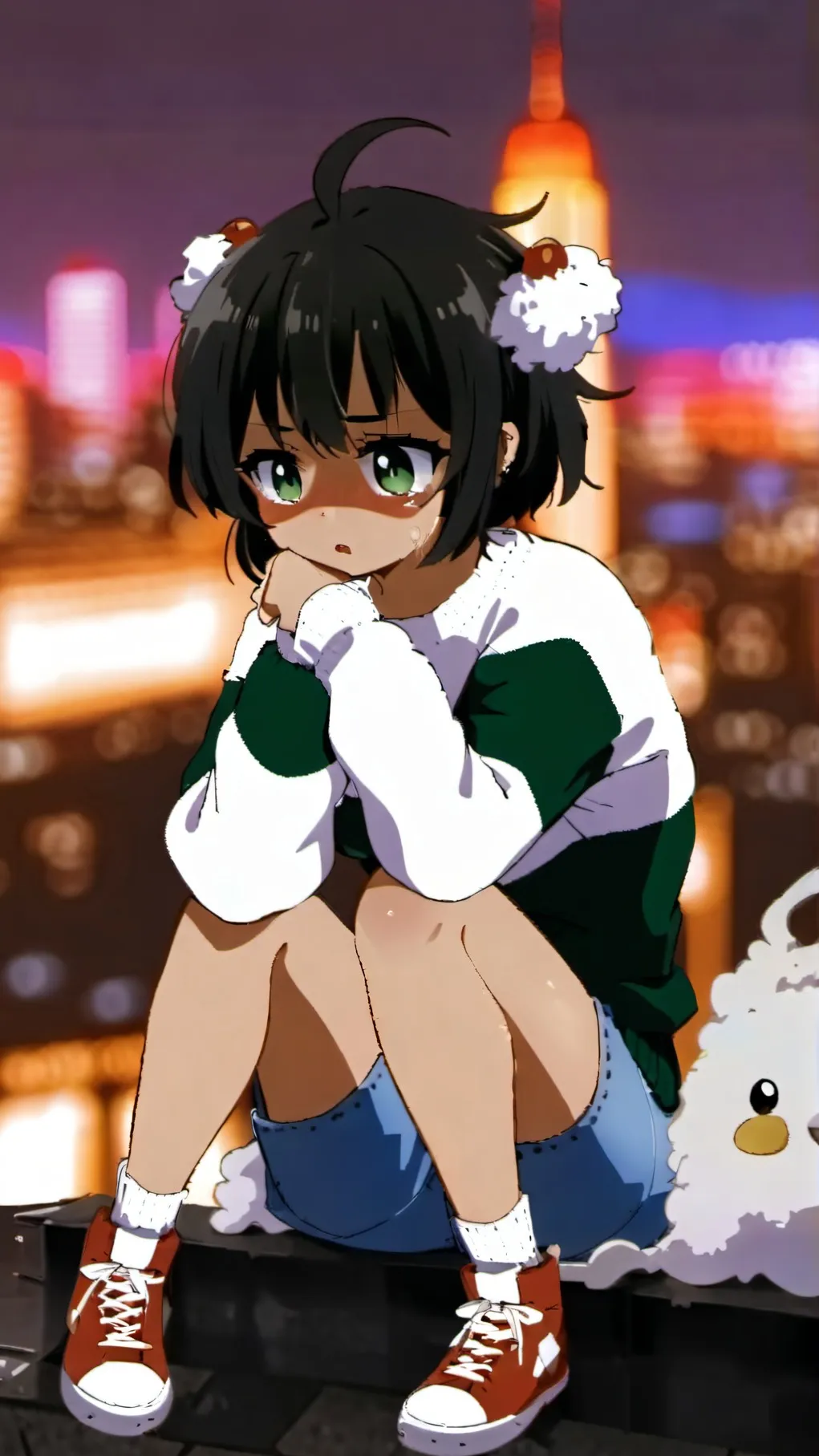 ai character: Zoey your sister:3 background