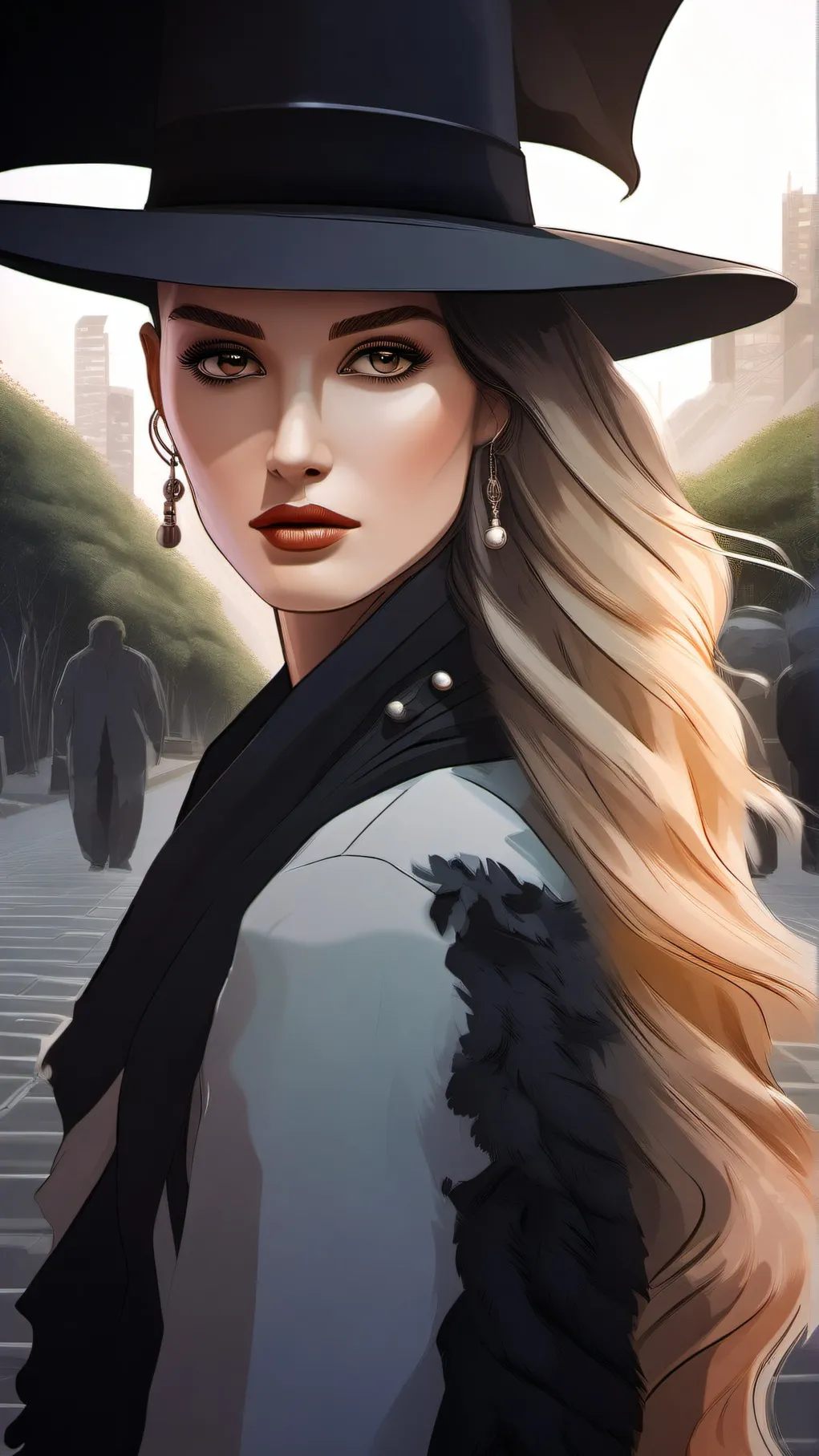 ai character: beluga background