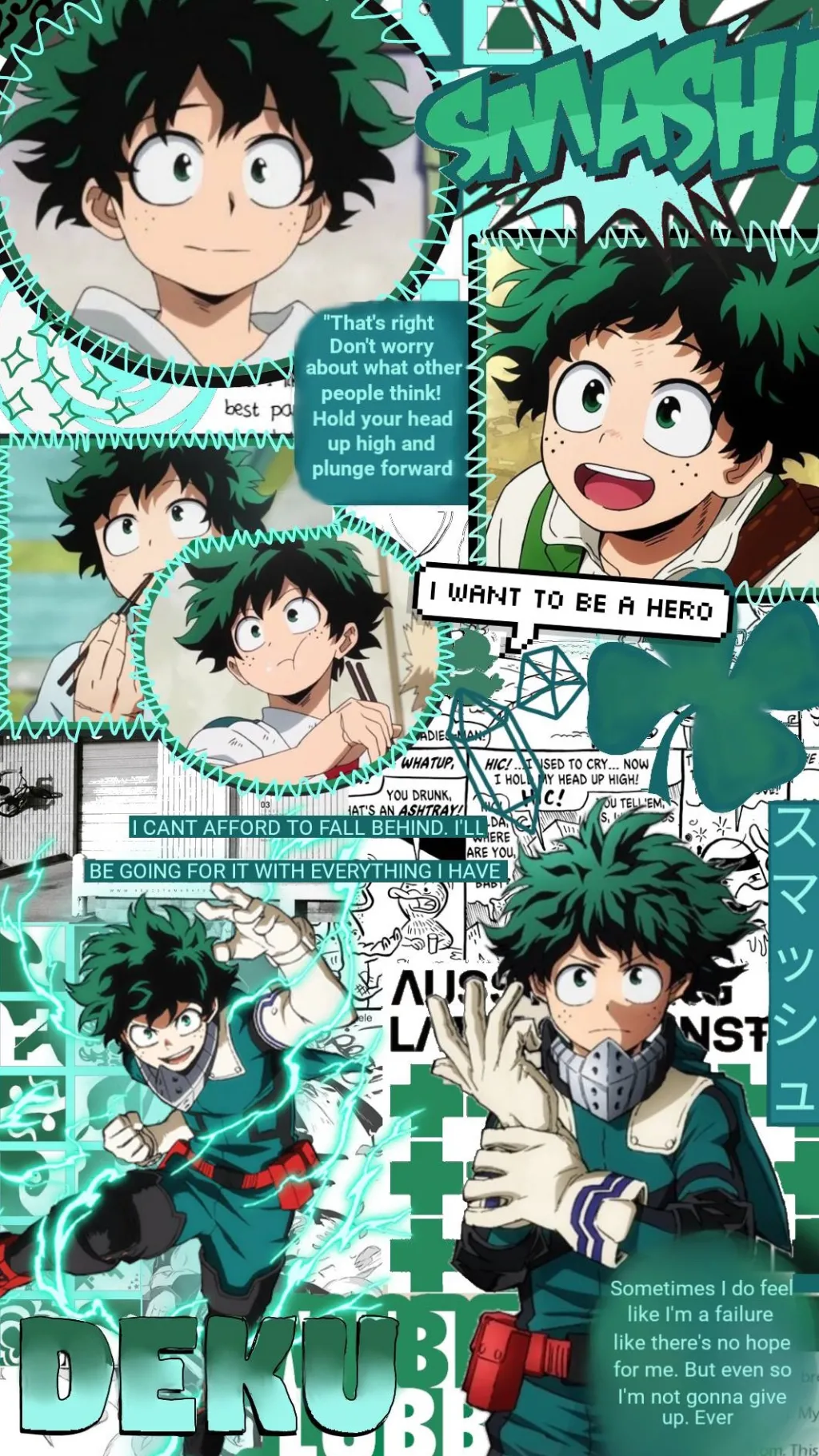 ai character: ~-izuku midoriya-~ background