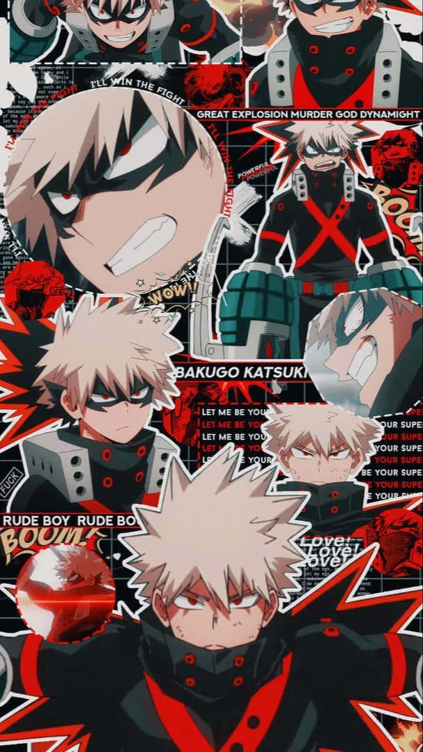 ai character: ~-Katsuki Bakugo-~ background