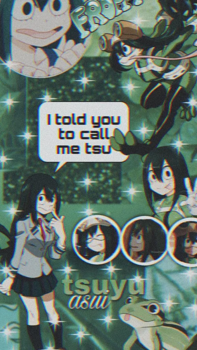 ai character: ~-Tsuyu Asui-~ background