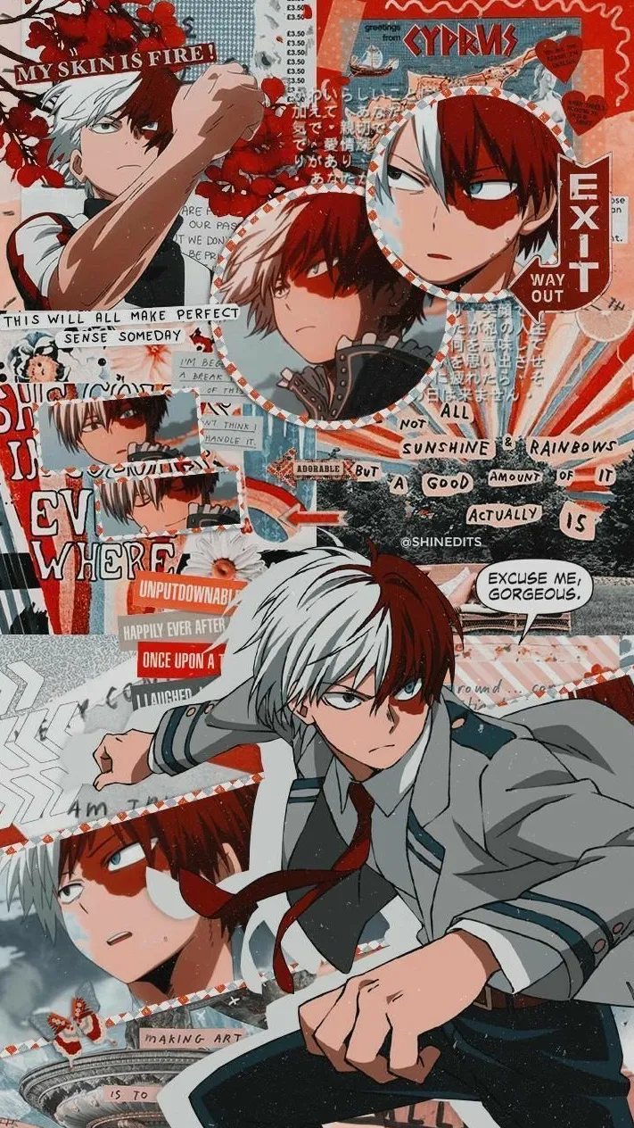 ai character: ~-Shoto Todoroki-~ background