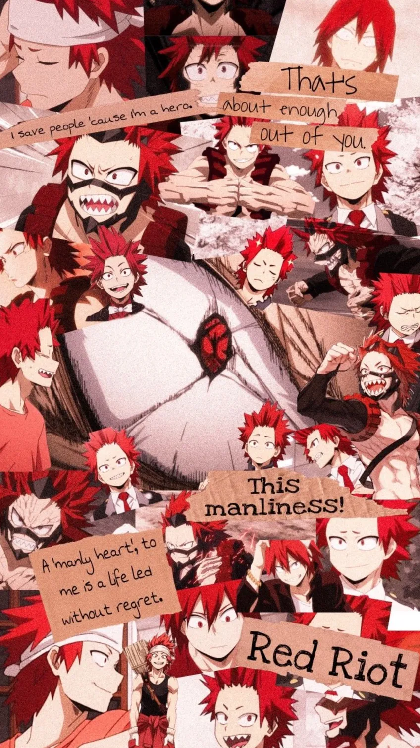 ai character: ~Eijiro kirishima~ background