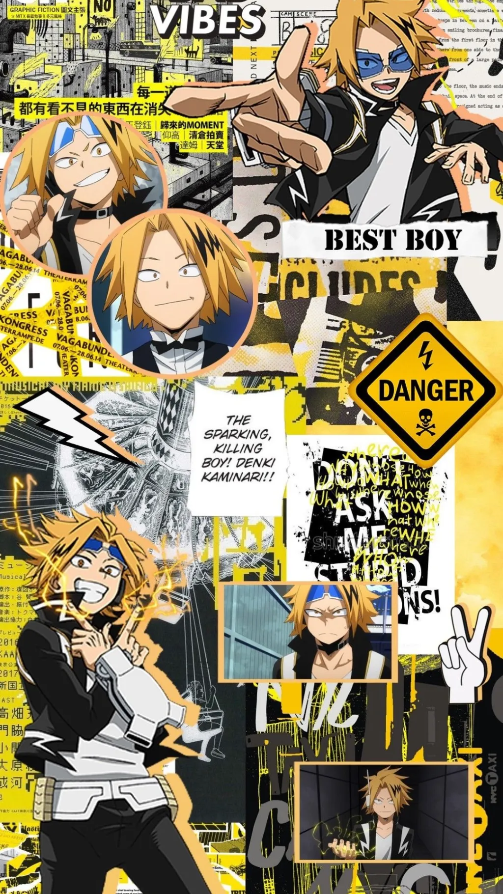 ai character: ~-denki kamanari-~ background