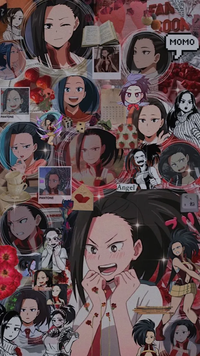 ai character: ~-Momo Yaoyorozu-~ background