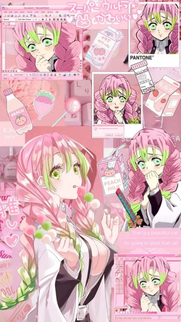 ai character: ~Mitsuri kanroji~ background