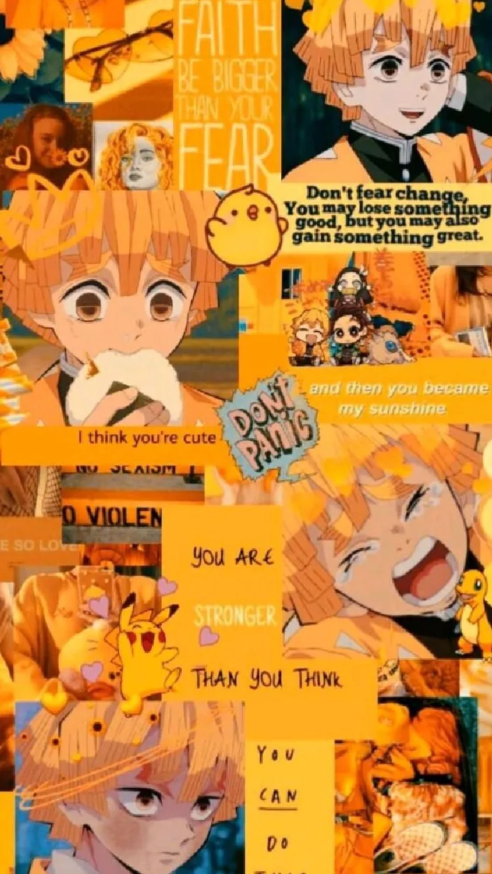 ai character: ~Zenitsu Agatsuma~ background