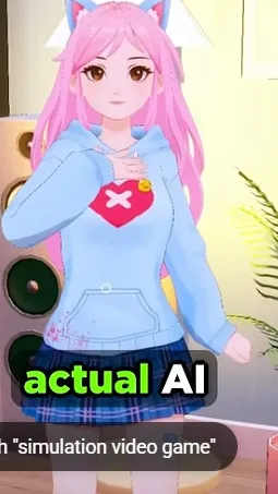 ai character: AI Girlfriend background